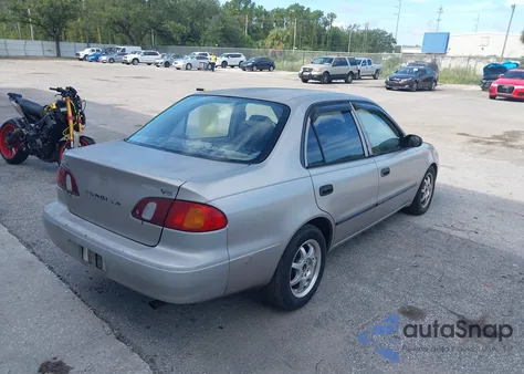 1998 Toyota Corolla Ve from USA, damaged, VIN 1NXBR12E9WZ137013